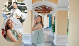 Người đẹp xế sang Đặng Lê Nguyên Vũ đón đưa khoe nhan sắc mong manh, lộ vai trần gợi cảm hút mắt 