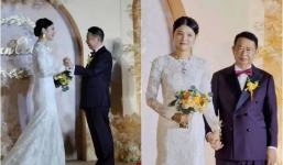 Đám cưới cặp đôi đũa lệch hơn nhau 25 tuổi gây xôn xao MXH, danh tính chú rể mới choáng