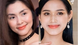 Tân hoa hậu Đỗ Thị Hà bị vùi tơi tả khi bị mang lên bàn cân đọ sắc với Tăng Thanh Hà