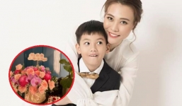 Món quà đặc biệt lật tẩy mối quan hệ thực sự giữa Đàm Thu Trang và con riêng Cường Đôla