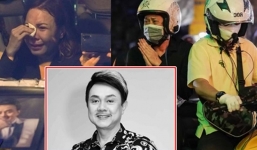 Hoài Linh liên tục chắp tay cúi đầu cảm tạ khán giả đến tiễn đưa Chí Tài: Có mối tình bất tử!