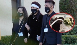 Lễ viếng cố danh hài Chí Tài: Người thân và khán giả đều đeo khẩu trang, lặng lẽ cúi đầu