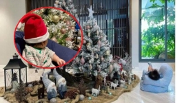Ái nữ nhà Cường Đôla khí chất 'danh gia vọng tộc' ngay từ trong 'trứng'