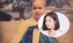 Hình ảnh hiếm hoi của Song Hye Kyo thủa bé lần đầu bị lộ, nhan sắc cực phẩm gây ngỡ ngàng 