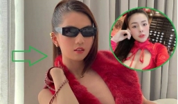 Không kém cạnh Ngân 98, Ngọc Trinh 'đốt mắt' khi diện đồ táo bạo đầy hờ hững