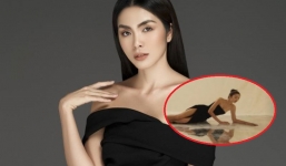 Tăng Thanh Hà hiếm hoi khoe lưng trần, dân tình chỉ chăm chăm vào chi tiết 'đỏ mặt'