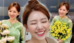 Mới đầu năm, Hari Won đã gây ngỡ ngàng với gương mặt già nua khác xa lúc lên sóng truyền hình