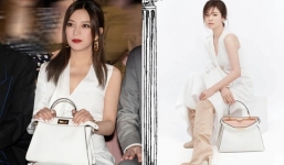 Đều là 'quốc sắc thiên hương' của làng điện ảnh nhưng Triệu Vy lại bị Song Hye Kyo lấn lướt cả sắc vóc lẫn thần thái!