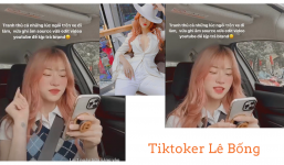 Tiktoker Lê Bống lại khiến dân tình 'sốt sình sịch' với đoạn clip 'thơ ngây' sau màn diện áo xẻ sâu hút mắt