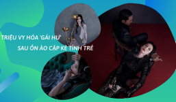 Diện đồ xuyên thấu, Triệu Vy đang dần thành 'gái hư' sau ồn ào cặp kè tình trẻ tin đồn