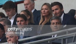 'Đổ bộ' chung kết Euro 2020, 'vựa nhan sắc' David Beckham và Tom Cruise gây sốt