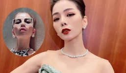 Lệ Quyên gây ngỡ ngàng với gương mặt khác lạ sau màn khoe 'núi đồi' nhức nhối