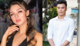 Thủ thành Bùi Tiến Dũng 'ghen đỏ mắt' khi bạn gái tình tứ bên trai lạ