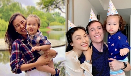 MC Hoàng Oanh hạnh phúc trong ngày sinh nhật quý tử giữa lúc bị tình cũ Huỳnh Anh kéo vào ồn ào