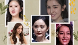 Nhan sắc thật sự của mỹ nhân Cbiz khi chưa qua chỉnh sửa: Dương Mịch già 'sọm', choáng nhất là Địch Lệ Nhiệt Ba