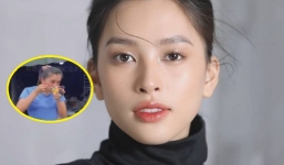 Lộ khoảnh khắc Tiểu Vy lén ăn bên thùng rác qua camera giấu kín, bị soi chi tiết nhạy cảm