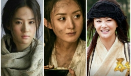 7 mỹ nhân Cbiz so kè tạo hình 'cái bang': Triệu Lệ Dĩnh 'giả trân', Chu Ân nhu nhược đến Angela Baby như 'tiểu thư giả nghèo'