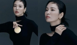 Song Hye Kyo hiếm hoi khoe vòng 1 trong loạt ảnh mới, dân tình soi chi tiết đặc biệt