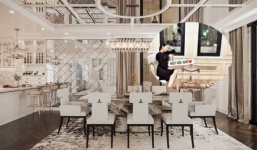 Lệ Quyên khiến dân tình choáng ngợp khi 'thay áo mới' cho bạch dinh bạc tỷ