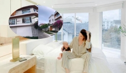 Choáng ngợp với căn biệt thự hoành tráng của gia đình Hồ Ngọc Hà