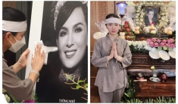 Lễ cúng 100 ngày Phi Nhung: Con gái nuôi nức nở kể về giấc mơ, xót xa khi Hồ Văn Cường không có mặt 