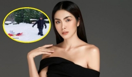 'Xả kho' loạt ảnh tình tứ bên ông xã trong lễ tình nhân, Tăng Thanh Hà gây chú ý bởi điều này