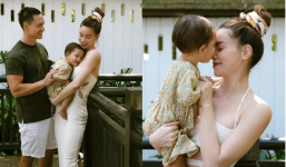 Thì ra đây là lý do thiếu vắng cậu con trai út trong khung ảnh gia đình Hà Hồ