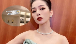 Lệ Quyên khiến dân tình 'mãn nhãn' với góc đồ hiệu bạc tỷ trong bạch dinh