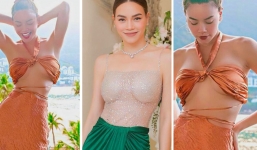 Hồ Ngọc Hà khiến dân tình mê mệt khi biến khăn thành áo yếm, lộ điểm nhạy cảm nhức nhối