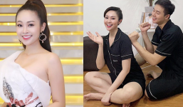 Vén màn hôn nhân viên mãn của nữ MC Thuỳ Linh cùng 'anh công an' của Phố trong làng