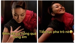 Thanh Hằng tái xuất với biểu cảm lạ sau khi bị chỉ trích khó chịu tại sự kiện