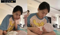 Ái nữ nhà Minh Nhựa lộ hình ảnh phờ phạc đến khó tin sau khi lên chức mẹ bỉm lần 2