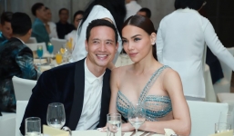 Hồ Ngọc Hà và Kim Lý khiến dân tình bội thực vì màn phát 'cẩu lương' tại sự kiện