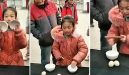 Bé gái 7 tuổi biểu diễn ảo thuật hút hàng triệu người theo dõi