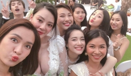 Nhã Phương xuất hiện cực xinh đẹp sau sinh con, nhưng bị vẻ đẹp nóng bỏng của cô dâu lấn át