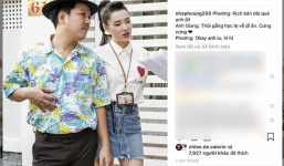 Hành động ngọt ngào của Nhã Phương và Trường Giang khiến fan tan chảy