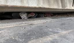 Xót thương cảnh 3 bà cháu bị thùng container của xe đầu kéo đè tử vong