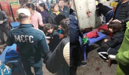 Nghi án nổ súng, cướp tài sản của nữ tiểu thương ở chợ Long Biên