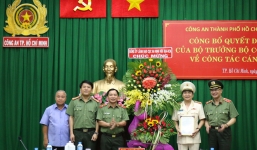 Đại tá Nguyễn Sỹ Quang được bổ nhiệm giữ chức Phó Giám Đốc Công an TP.HCM