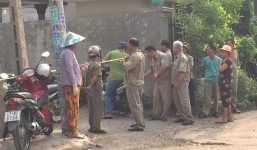 Mẫu thuẫn tình cảm, đôi tình nhân tự thiêu trước dãy nhà trọ