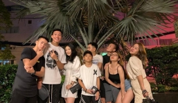 Quang Hải,Tiến Dũng cùng dàn cầu thủ mừng sinh nhật 'cựu em út' của ĐT Việt Nam