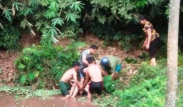 Xuống ao tắm dưới trời nắng nóng gay gắt, thanh niên đi chăn trâu đột tử