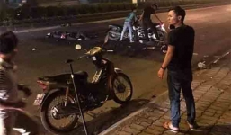 Hà Nội: Đại úy CSCĐ hy sinh sau khi va chạm với xe máy kẹp ba