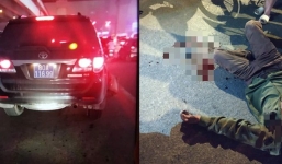 Tài xế xe biển xanh của Bộ Công an bỏ chạy sau khi gây tai nạn đã ra trình diện