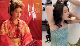 Chi Pu bất ngờ gây 'bão' khi vừa ngồi trang điểm vừa hát live 'Anh ơi ở lại'