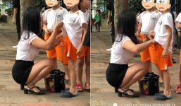 Cô giáo Việt gây sốt trên báo Trung chỉ nhờ một hành động nhỏ đáng yêu này