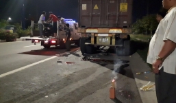Tai nạn giao thông mới nhất ngày 17/5: Đi sinh nhật về, thanh niên tông container tử vong