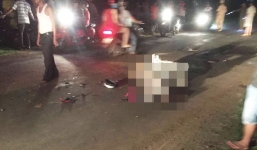 Tông vào xe máy kéo, 2 thanh niên đi xe máy tử vong