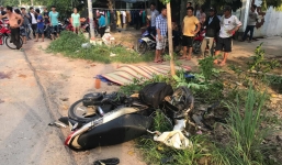 Bình Dương: 2 tài xế xe máy bị xe khách cán tử vong sau va chạm