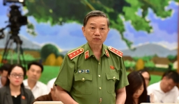 Bộ trưởng Bộ Công an Tô Lâm đăng đàn trả lời chất vấn trước Quốc hội